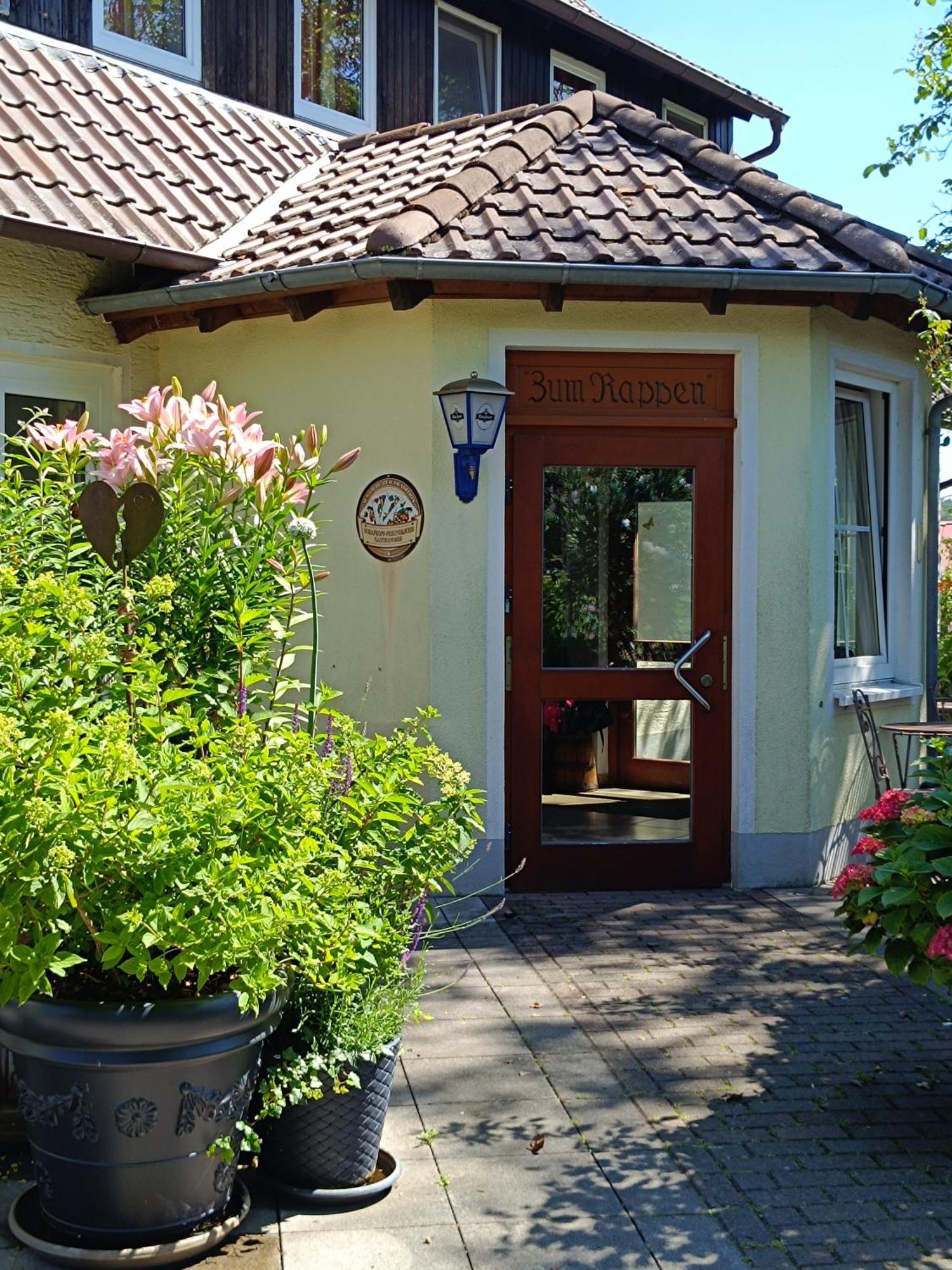 Landgasthof Zum Rappen Creglingen Zewnętrze zdjęcie